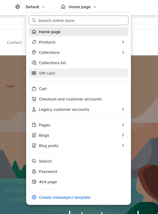 customize store