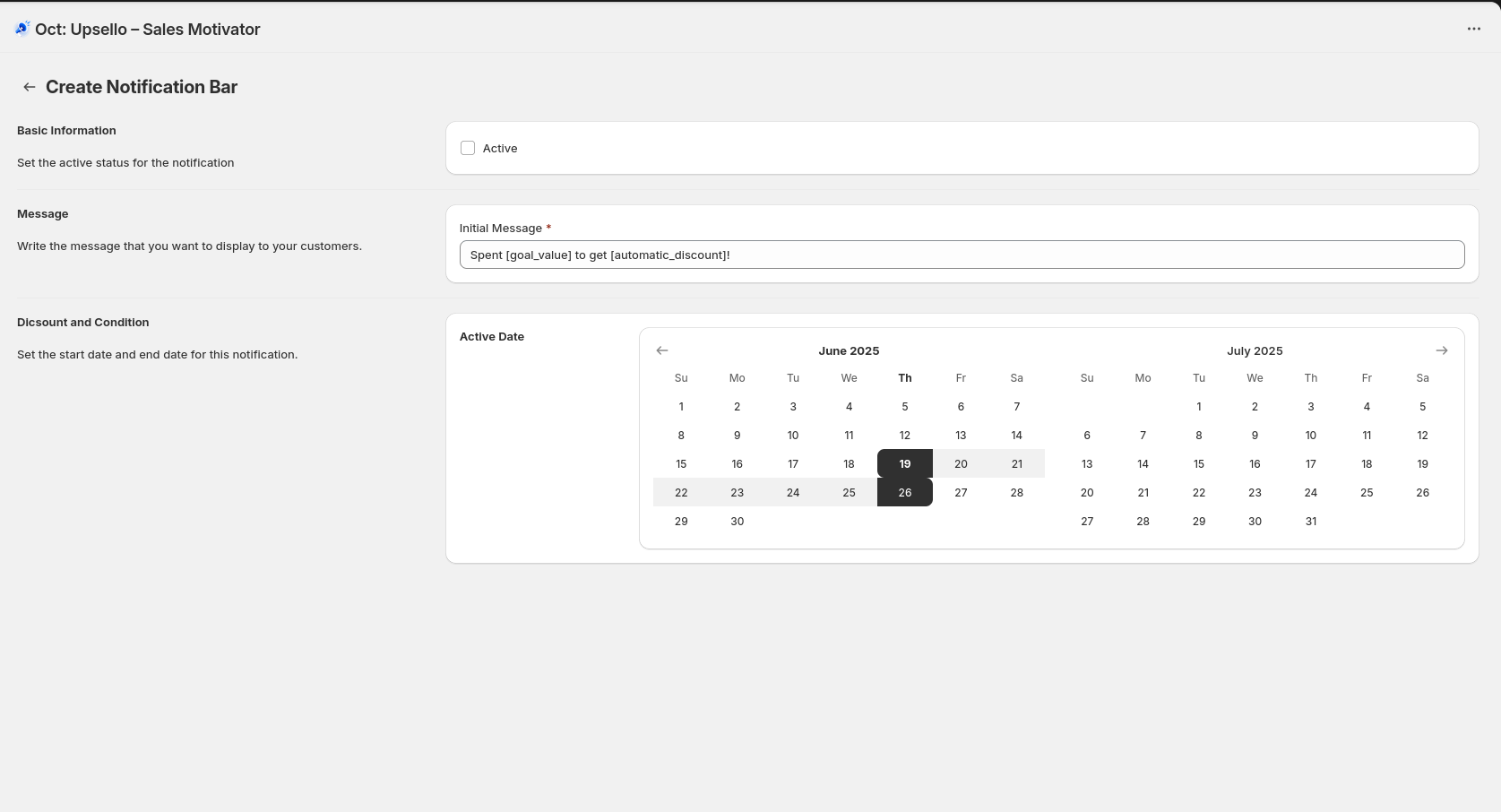 Enable Notification Bar Embed