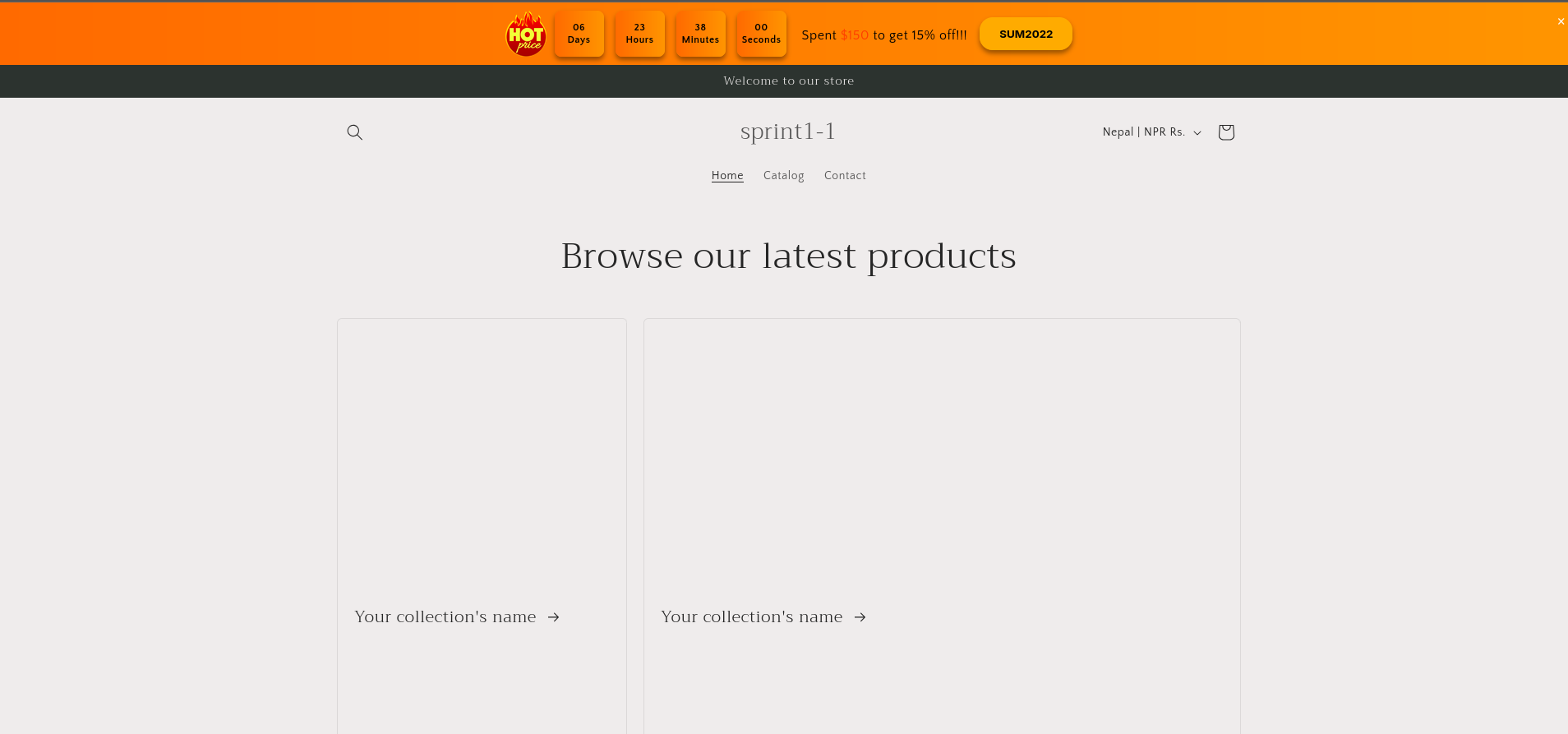 Sales Popup Preview