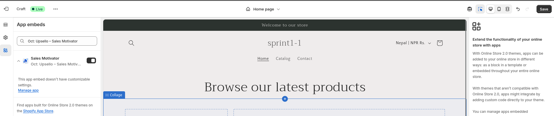 Enable Offer Popup Embed
